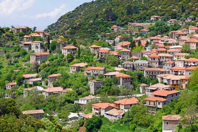 Stemnitsa,Is,A,Mountain,Village,In,Arcadia,,Peloponnese,,Greece.